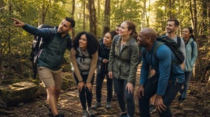 Team Challenge Hike with Guided Group Activities