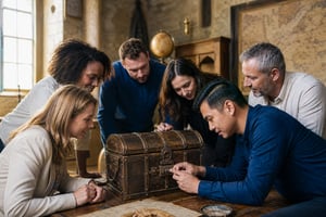 Team Escape Room Puzzle Challenge